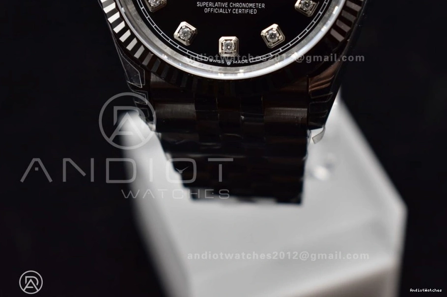 Edition Steel TechFriendly DateJust SS Black Jubilee VS 410 Dial VSF 904L 36 1:1 Bracelet 126234 Best Diamond On 1110